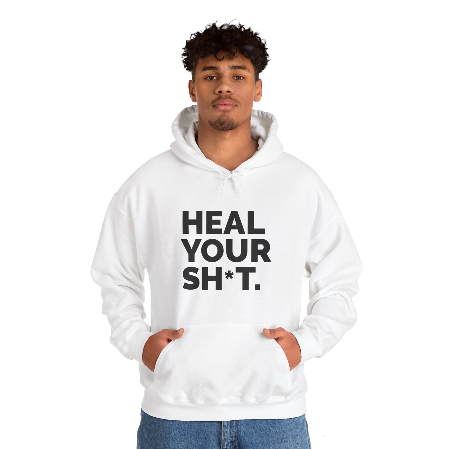 Heal Your Sh*t Unisex Eco-Luxury Hooded Sweatshirt